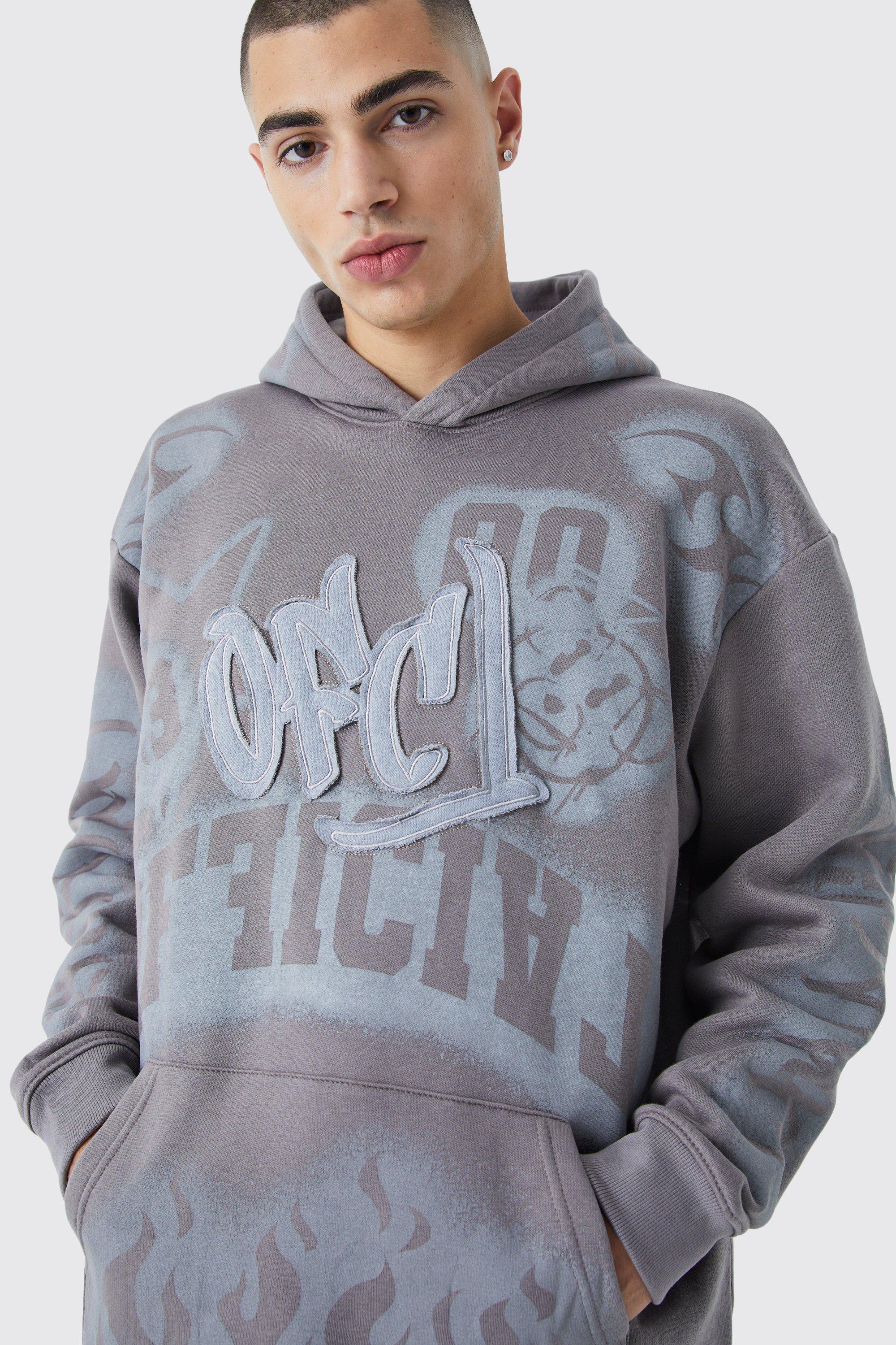 Graffiti sales print hoodie